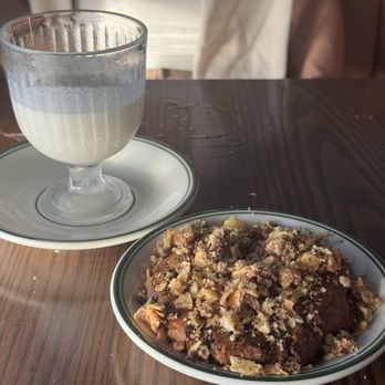 Native Fine Diner - Kitchen sink cookie with cookie milk - Diners Near Me - Greenville, North Carolina