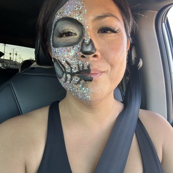 Creative Soul Body Art - Face painting "Dead Tired But Sparkling" by Creative Soul Body Art - Face Painting Near Me - Long Beach, California Creative Soul Body Art - Face painting "Dead Tired But Sparkling" by Creative Soul Body Art - Face Painting Near Me - Long Beach, California