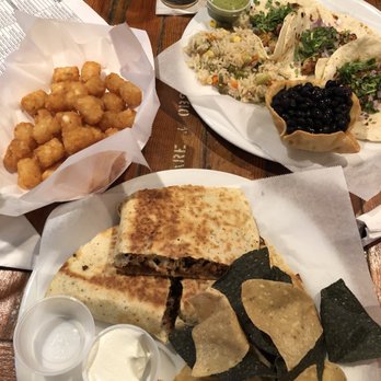 Max's Taphouse - Tater tots, chorizo quesadilla, fish tacos (ALL VERY VERY SALTY!!) - American Near Me - Baltimore, Maryland Max's Taphouse - Tater tots, chorizo quesadilla, fish tacos (ALL VERY VERY SALTY!!) - American Near Me - Baltimore, Maryland