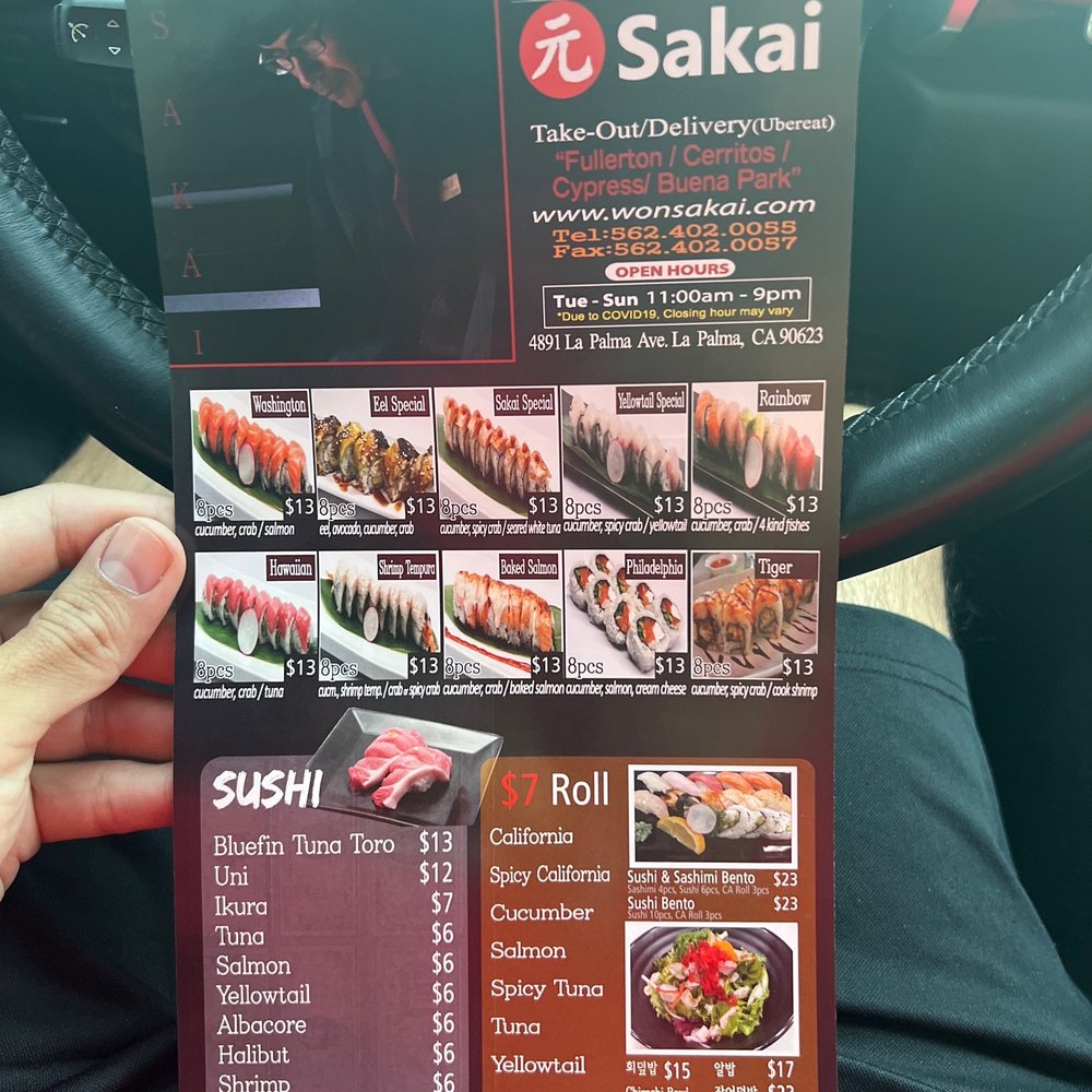 Sakai Sushi - Sushi Bars Near Me - La Palma, California Sakai Sushi - Sushi Bars Near Me - La Palma, California