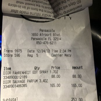 Ulta Beauty - I spent 271 was treated like a thief with a receipt - Cosmetics & Beauty Supply Near Me - Pensacola, Florida Ulta Beauty - I spent 271 was treated like a thief with a receipt - Cosmetics & Beauty Supply Near Me - Pensacola, Florida