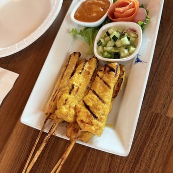 Thai House-Whittier - Satay chicken - Thai Near Me - Whittier, California Thai House-Whittier - Satay chicken - Thai Near Me - Whittier, California