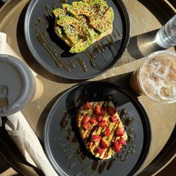 Wolf and Honey - Strawberry pistachio and avo toast