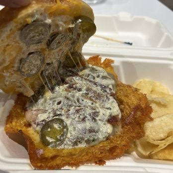 Hungry Jon's Place - Inside party melt - Sandwiches Near Me - Honolulu, Hawaii