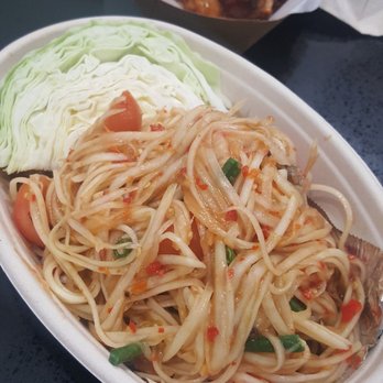 Sweet Rice - Papaya Salad - Lao Style - Laotian Near Me - Auburn, Washington Sweet Rice - Papaya Salad - Lao Style - Laotian Near Me - Auburn, Washington