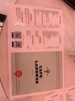 Menu photo 2 Cafe Landwer Hallandale Beach, FL