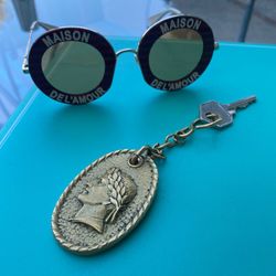 Villa Cortine Palace Hotel - Beautiful old fashioned room key.