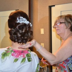Hair Event - Getting the bride ready