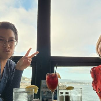 The Fish Hopper - Outdoor patio and Red Sangria - Seafood Near Me - Monterey, California