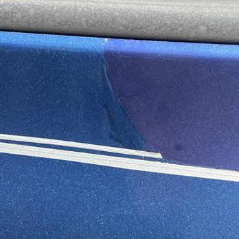 Maaco Auto Body Shop & Painting - Back door peeling. - Body Shops Near Me - Charlotte, North Carolina