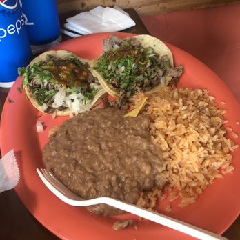 Las Cazuelas - Beef taco plate - Mexican Near Me - Seaside, California Las Cazuelas - Beef taco plate - Mexican Near Me - Seaside, California