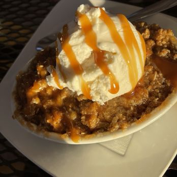 Red White & Brew - Peach Cobbler - FANTASTIC! - New American Near Me - Prescott, Arizona Red White & Brew - Peach Cobbler - FANTASTIC! - New American Near Me - Prescott, Arizona