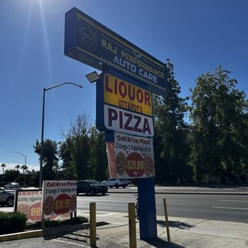 Cali Bros Pizza - Outside. - Chicken Wings Near Me - Fresno, California