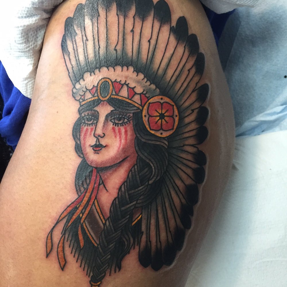 Dedication Tattoo - One of my newer tattoos by Andy Canino - Tattoo Near Me - Denver, Colorado