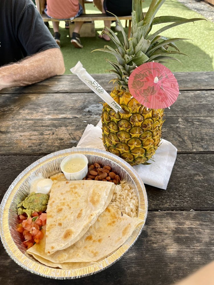 Food from North Shore Tacos