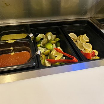 Smokey Mo's BBQ - Self serve condiment bar - Barbeque Near Me - San Antonio, Texas
