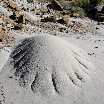 Makoshika State Park - This clay formation looks like an alien tortoise. - Landmarks & Historical Buildings Near Me - Glendive, Montana