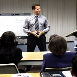 Coach With Mike: Miami - At a business development and sales training for a business client's company.