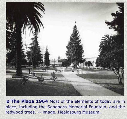 Healdsburg Plaza by null