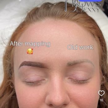 Brows By Jenny - Before and after - Permanent Makeup Near Me - Richardson, Texas