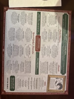 Menu photo 1 The Old Spaghetti Factory San Marcos, CA