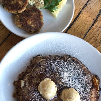 Salt's Cure - Oatmeal Griddle cakes $9 mini crab cakes $3/ea - Breakfast & Brunch Near Me - Los Angeles, California Salt's Cure - Oatmeal Griddle cakes $9 mini crab cakes $3/ea - Breakfast & Brunch Near Me - Los Angeles, California