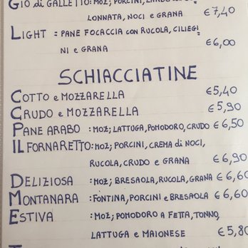 Il Fornaretto - So many options! The Modense is one of my faves. - Pizza Near Me - Ponsacco, PI