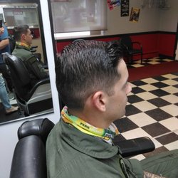 Jacks Barber - Pompadour Fade by Roger