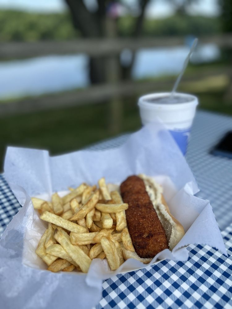 Food from The Fence Drive In