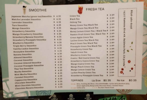 Menu photo 2 Miss Tea Baldwin Park, CA Menu photo 2 Miss Tea Baldwin Park, CA