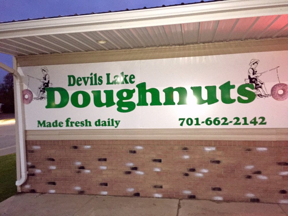 Devils Lake Doughnuts Logo