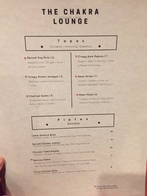 Menu photo 4 Chakra Lounge Salt Lake City, UT