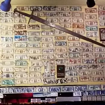 Fergie's Pub - The wall behind the bar. - American Near Me - Hot Springs, Montana Fergie's Pub - The wall behind the bar. - American Near Me - Hot Springs, Montana