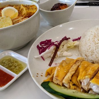 Singapore Hawker - Singapore seafood laksa and Haienese chicken rice - Singaporean Near Me - Coquitlam, British Columbia