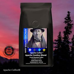 Apache Coffee - Apache Cowboy Blend 12oz
Regular price Regular price $19.54
ApacheCoffee.com