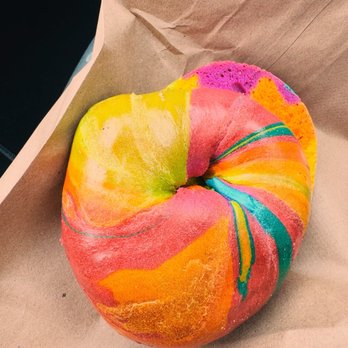 B's Bagels - Rainbow bagel - Bagels Near Me - Westfield, Indiana