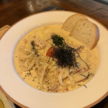 Koi Sushi Izakaya - Mentai cream udon - Sushi Bars Near Me - Carrollton, Texas