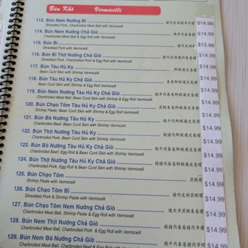Com Tam Ninh Kieu - Menu as of 03/2025 - Vietnamese Near Me - Rosemead, California