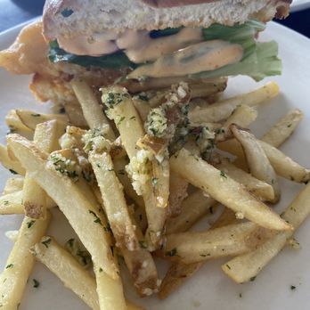 The Dutchie - Fried fish sandwich - Seafood Near Me - Morro Bay, California