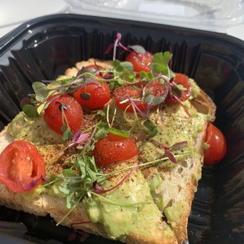 Rival Coffee - Avocado toast with sourdough instead of Brioche (to make it vegan) - Coffee & Tea Near Me - Murrieta, California