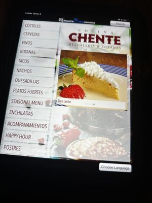 Menu photo 1 Cocina Chente Bronx, NY