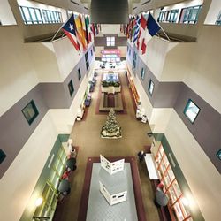 CCAC North Campus - Atrium from third floor.
