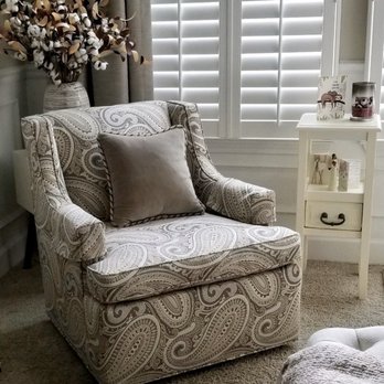Roys Upholstery & Design - Amazing job on my reupholstered chair and coordinating pillow. - Furniture Reupholstery Near Me - Ponte Vedra, Florida Roys Upholstery & Design - Amazing job on my reupholstered chair and coordinating pillow. - Furniture Reupholstery Near Me - Ponte Vedra, Florida
