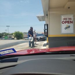 Apparently this location allows walk up and bike thru orders. BTW they got their food....we are still waiting for ours.... Apparently this location allows walk up and bike thru orders. BTW they got their food....we are still waiting for ours....
