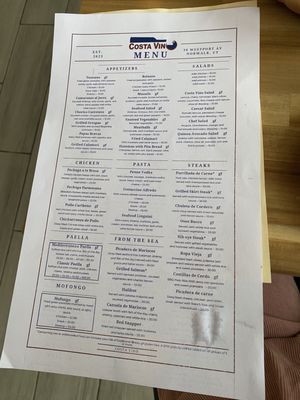 Menu photo 3 Costa Vino Wine Bar Restaurant Norwalk, CT Menu photo 3 Costa Vino Wine Bar Restaurant Norwalk, CT