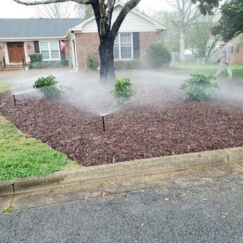 Pro Irrigation and Lighting - Irrigation spray zone - Irrigation Near Me