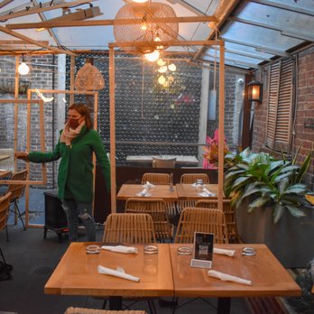 Bin 14 - Back Patio - Wine Bars Near Me - Hoboken, New Jersey
