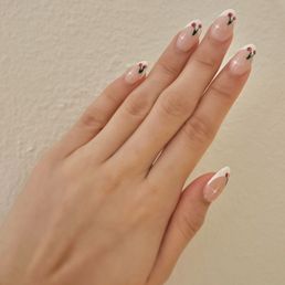 cherry nail design!  so happy with how it turned out :) $80 highly recommend this place!