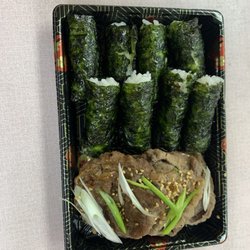 Kimbop with Bulgogi
