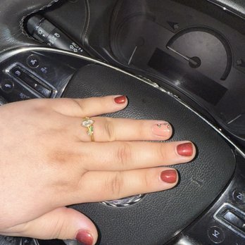 Kim Nails And Spa - Gel manicure with design - Nail Salons Near Me - Albuquerque, New Mexico